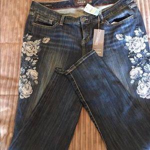 Torrid embroidered jeans